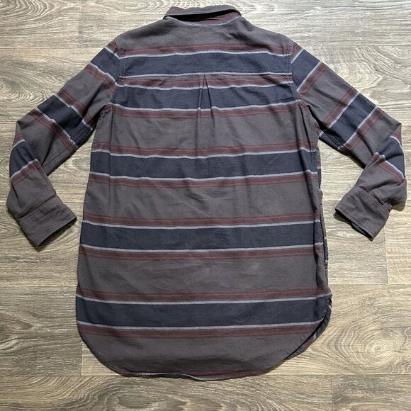 Carhartt Large Relaxed Fit Midweight Flannel Long Sleeve Plaid Tunic 104794 - Picture 4 of 9